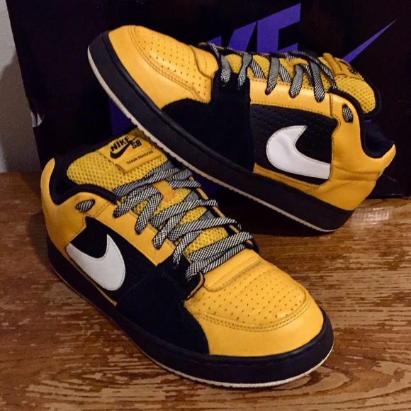 🔥🛹 Nike Sb Zoom Team Edition RARE ‘NY Taxi’ 🛹🔥 - Picture 4 of 11